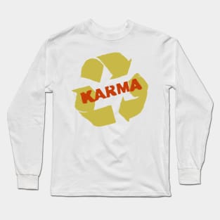 Karma Long Sleeve T-Shirt